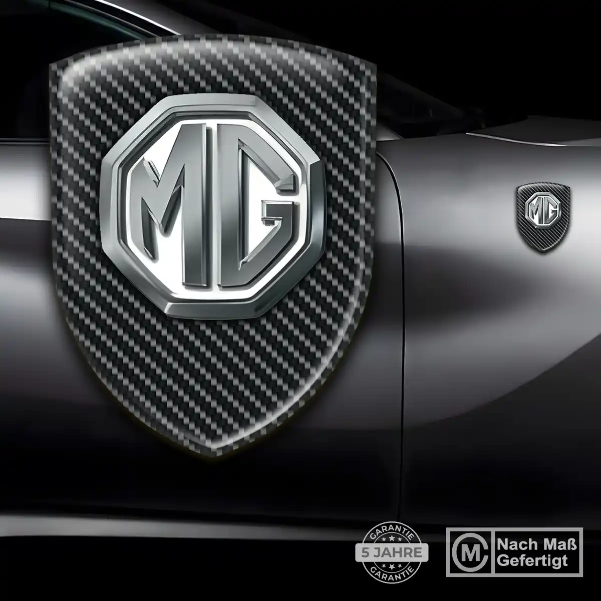 MG Aufkleber 3D Gel Embleme Auto Exterieurdesign