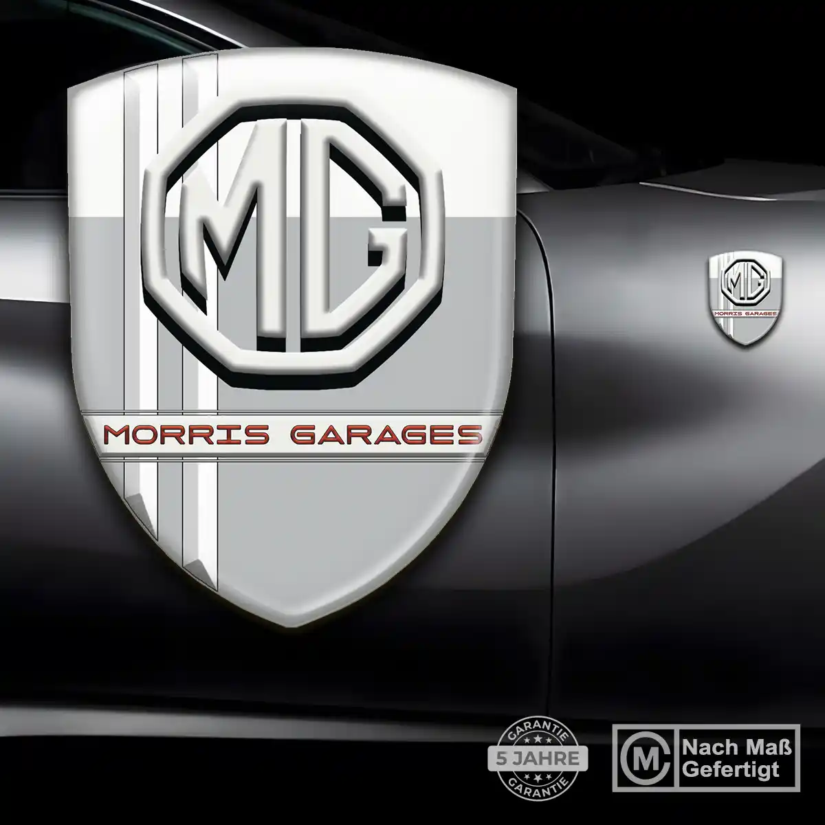 MG Aufkleber 3D Gel Embleme Auto Hochwertiges Harz