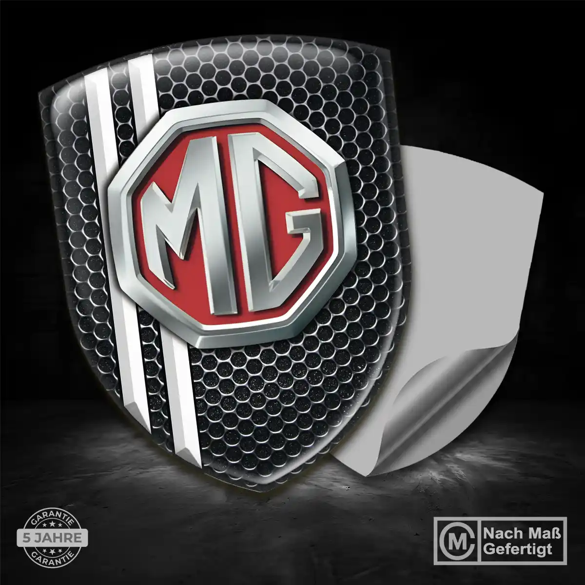 MG Aufkleber 3D Gel Embleme Auto Interieurdesign