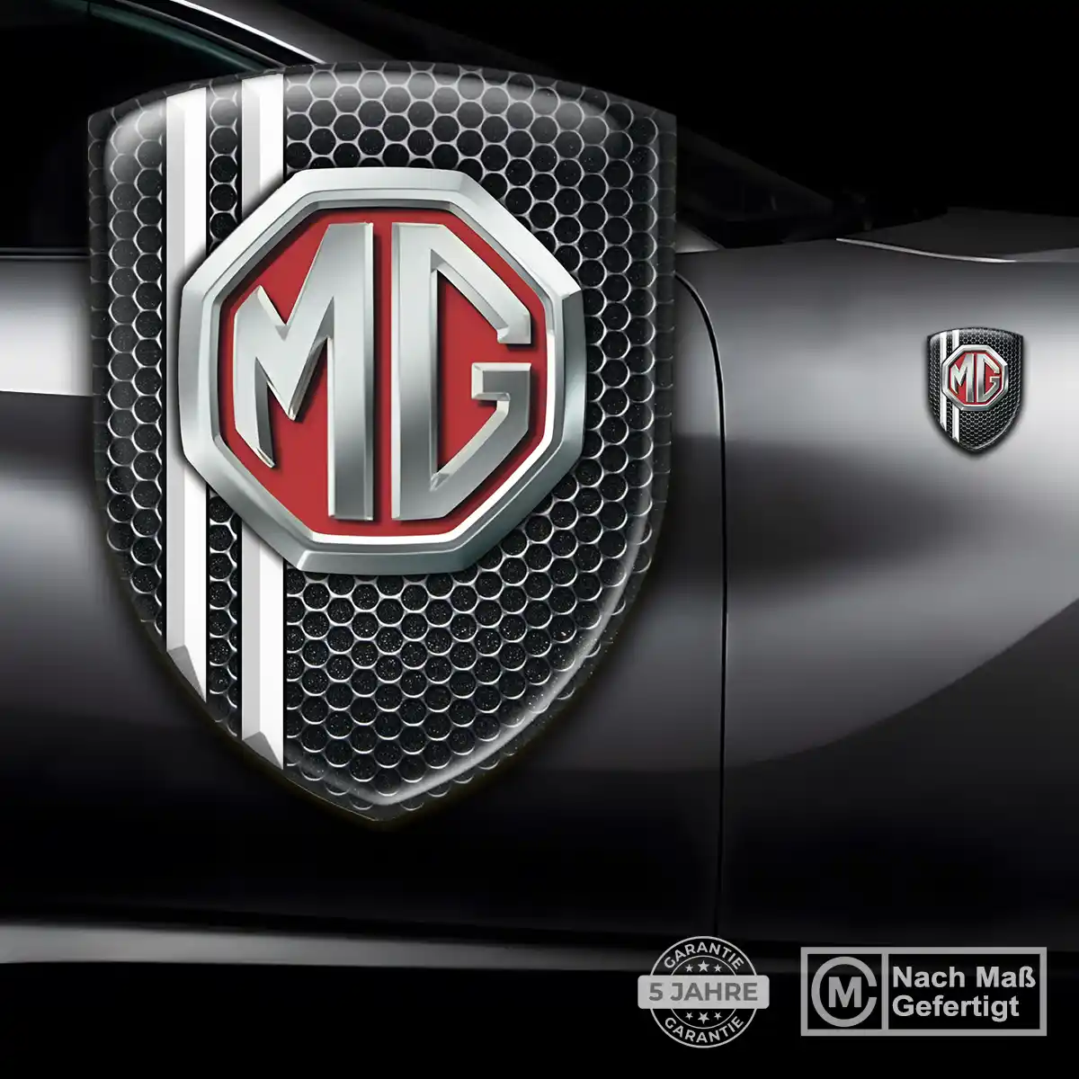 MG Aufkleber 3D Gel Embleme Auto Interieurdesign