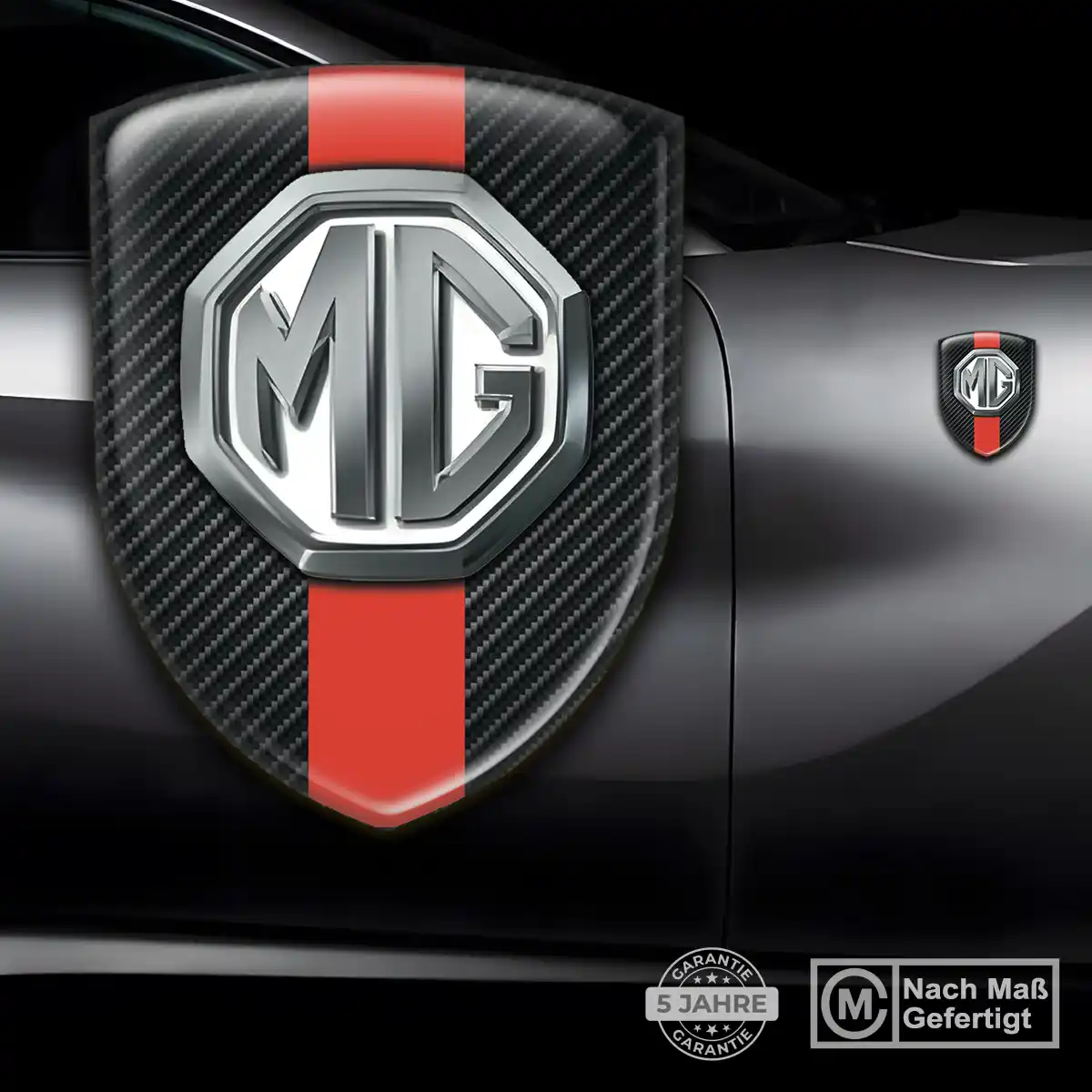 MG Aufkleber 3D Gel Embleme Auto Luxus-Edition