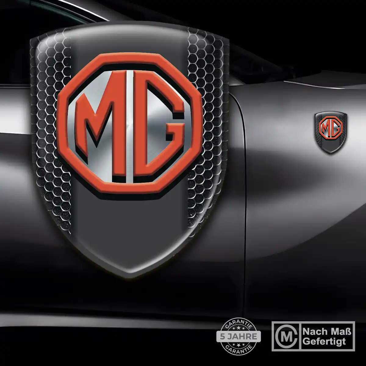 MG Aufkleber 3D Gel Embleme Auto Stilvolles Design