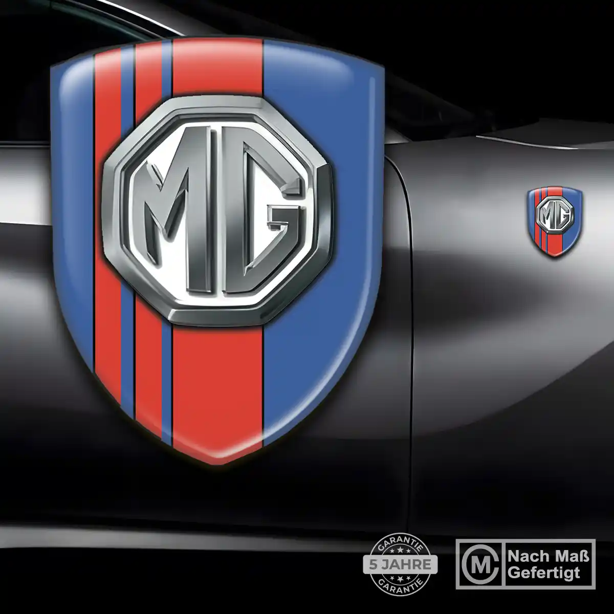 MG Aufkleber 3D Gel Embleme Auto Tuningfahrzeug