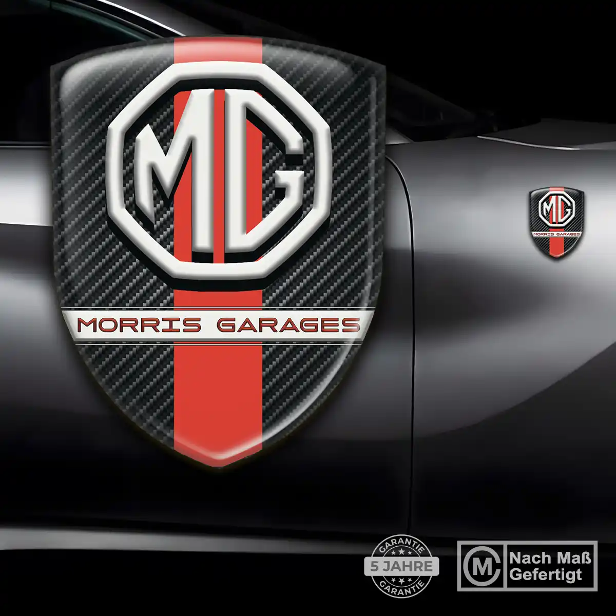 MG Aufkleber 3D Gel Embleme Erstklassige Qualität
