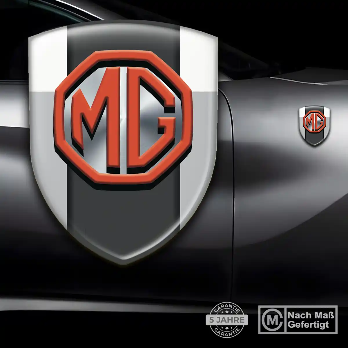 MG Aufkleber 3D Gel Embleme Hohe Qualität