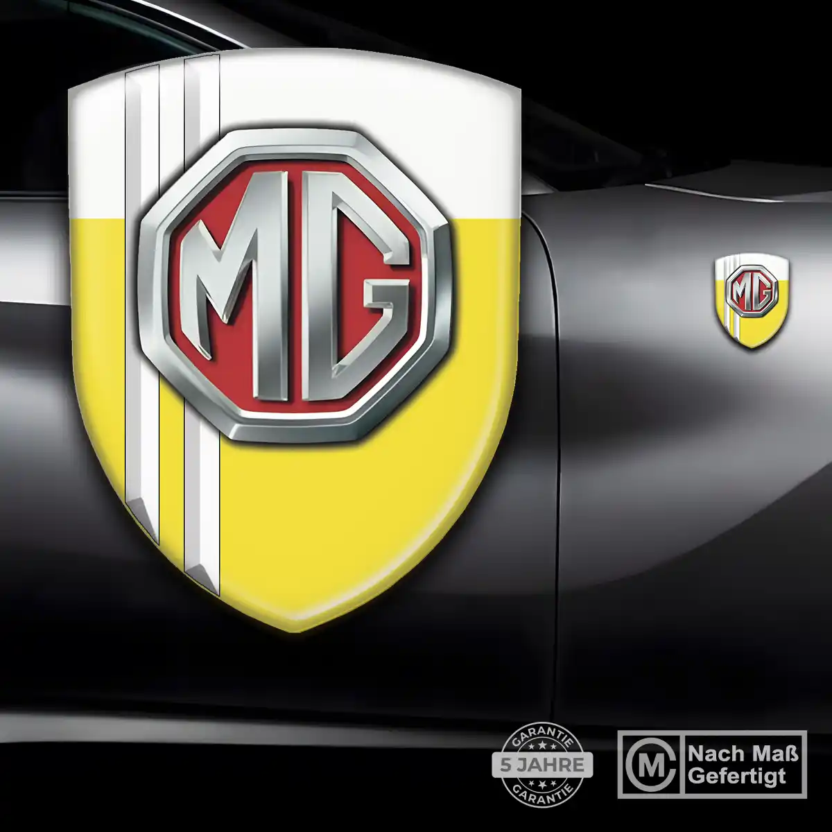 MG Aufkleber 3D Gel Embleme Luxus-Edition