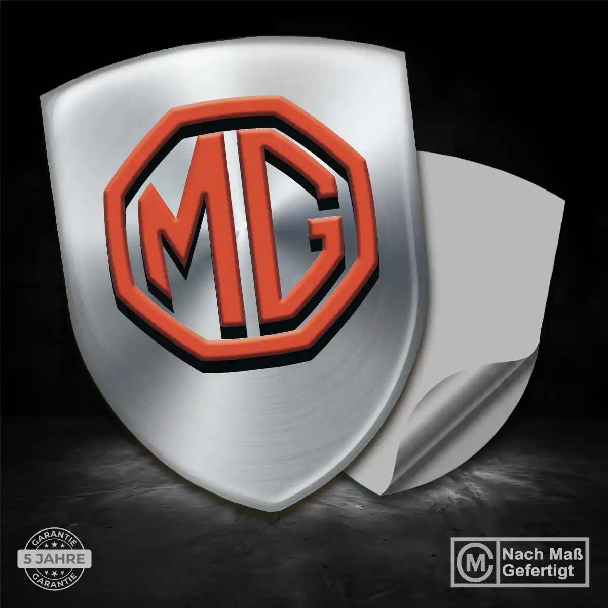 MG Aufkleber 3D Gel Embleme Premiumqualität