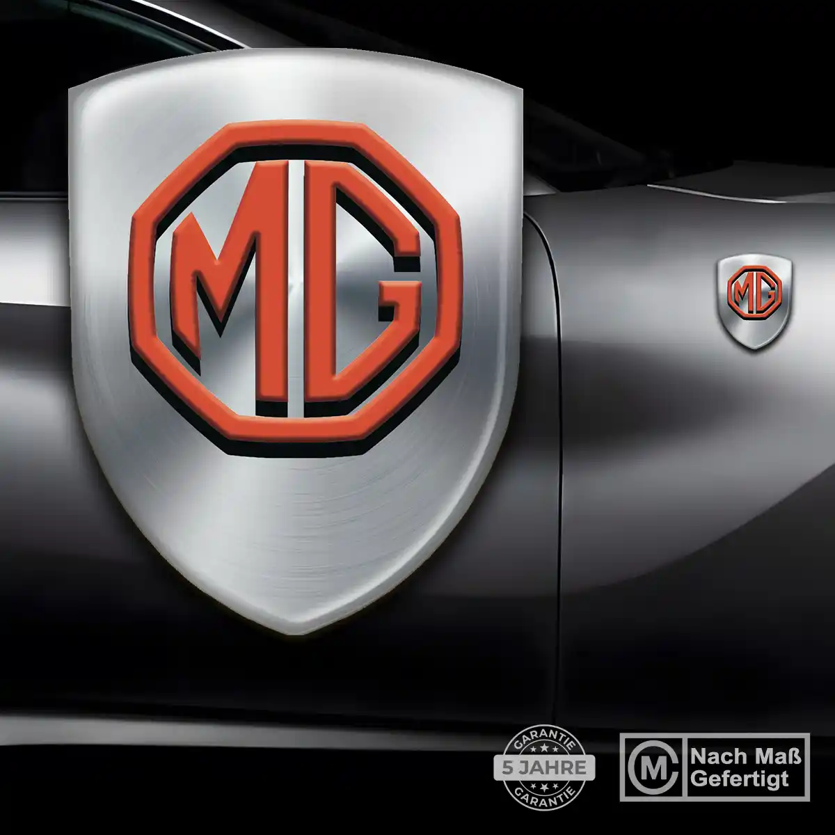 MG Aufkleber 3D Gel Embleme Premiumqualität
