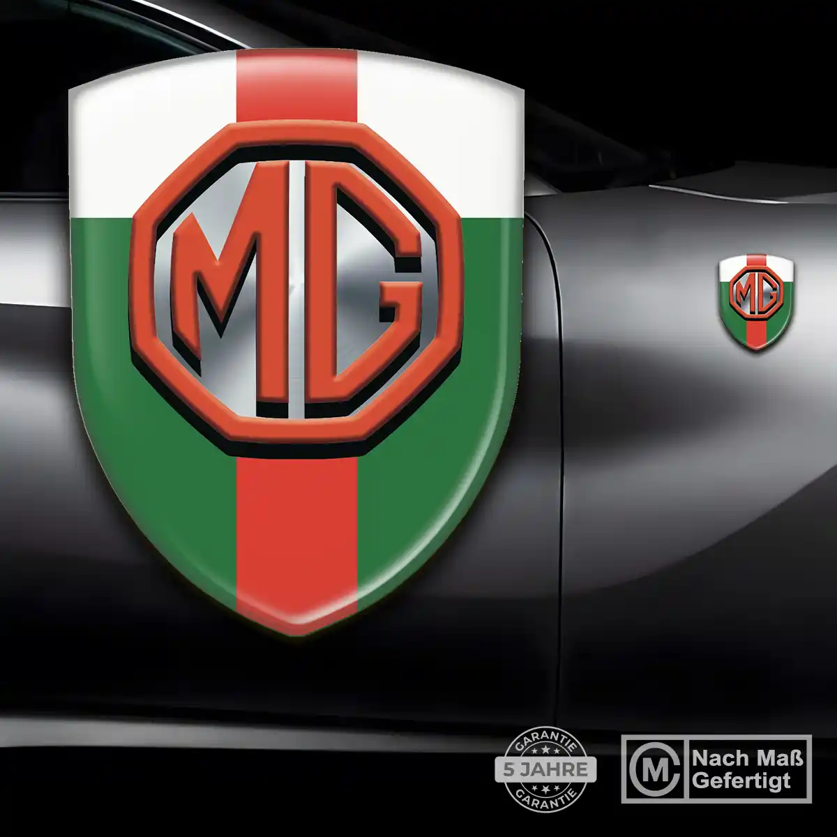 MG Aufkleber 3D Gel Silikon Auto Elegantes Design