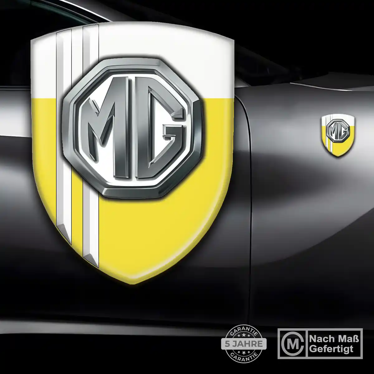 MG Aufkleber 3D Gel Silikon Auto Hochwertiges Harz