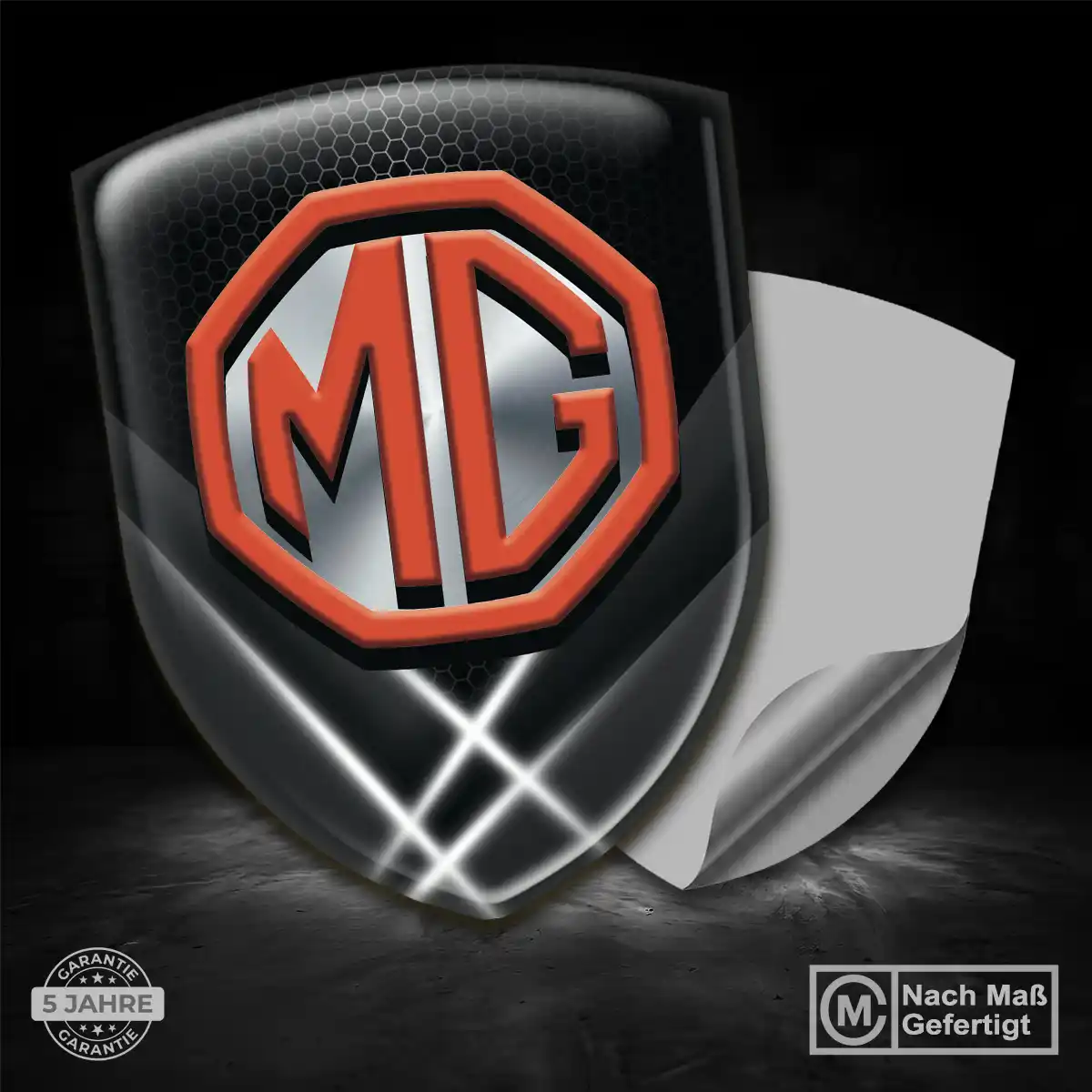 MG Aufkleber 3D Gel Silikon Auto Interieurdesign