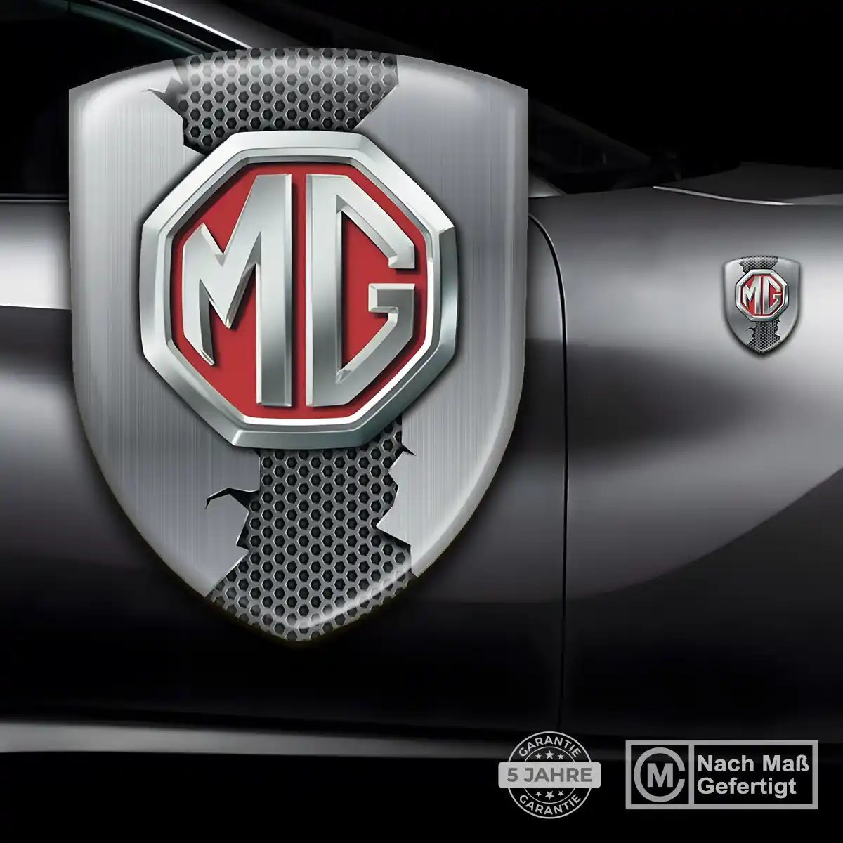 MG Aufkleber 3D Gel Silikon Auto Premiumqualität