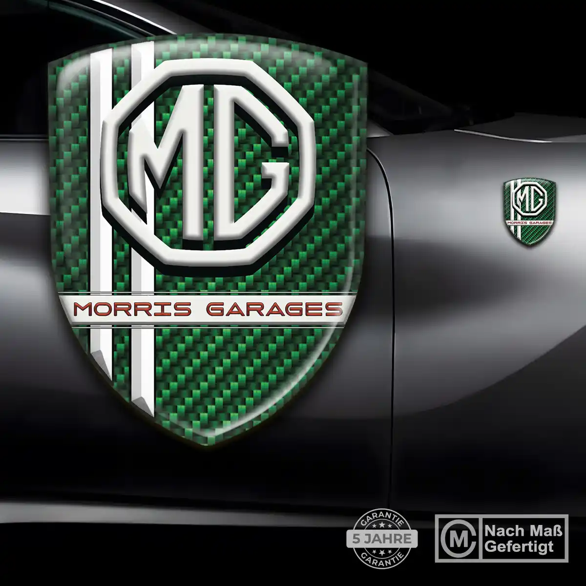 MG Aufkleber 3D Gel Silikon Elegantes Design