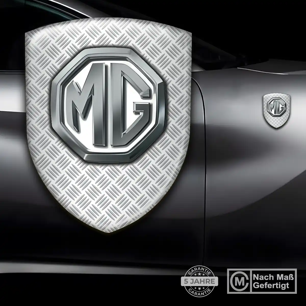 MG Aufkleber 3D Gel Silikon Hochwertiges Harz