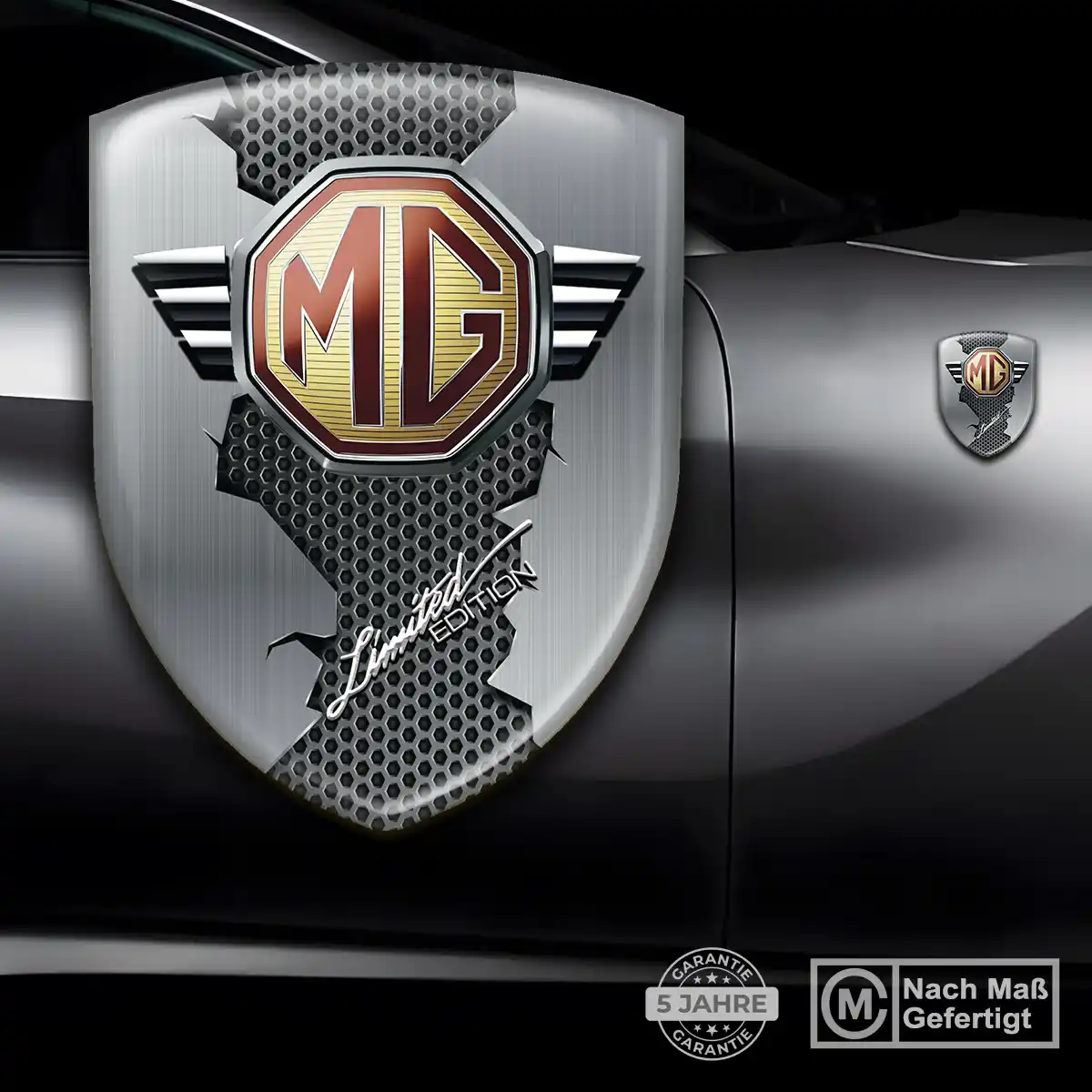 MG Aufkleber 3D Gel Silikon Modernes Design