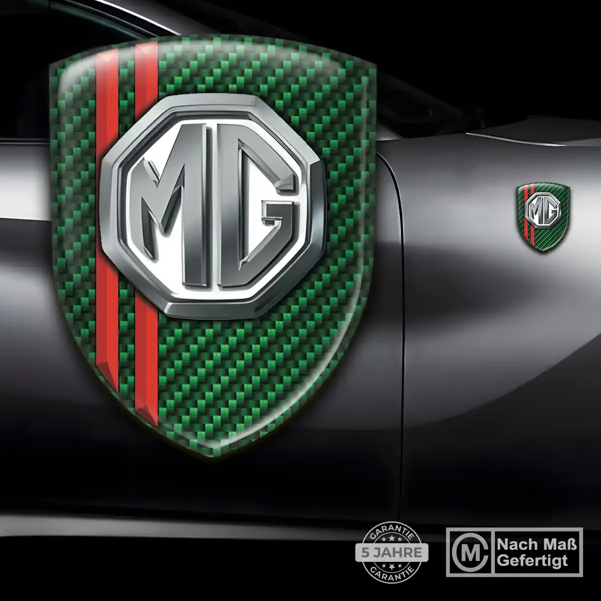 MG Aufkleber 3D Gel Wappen Auto Hohe Qualität