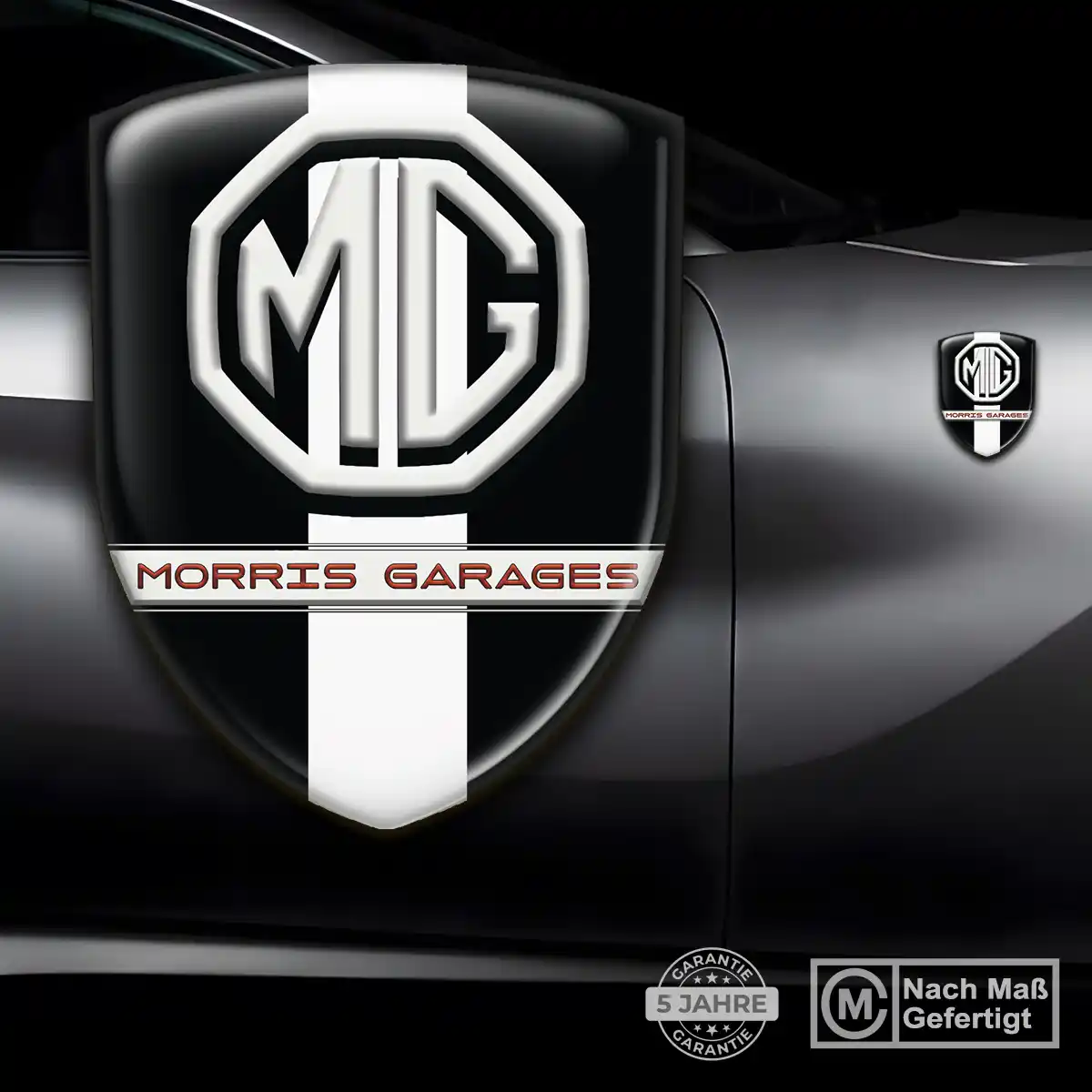 MG Aufkleber 3D Gel Wappen Erstklassige Qualität