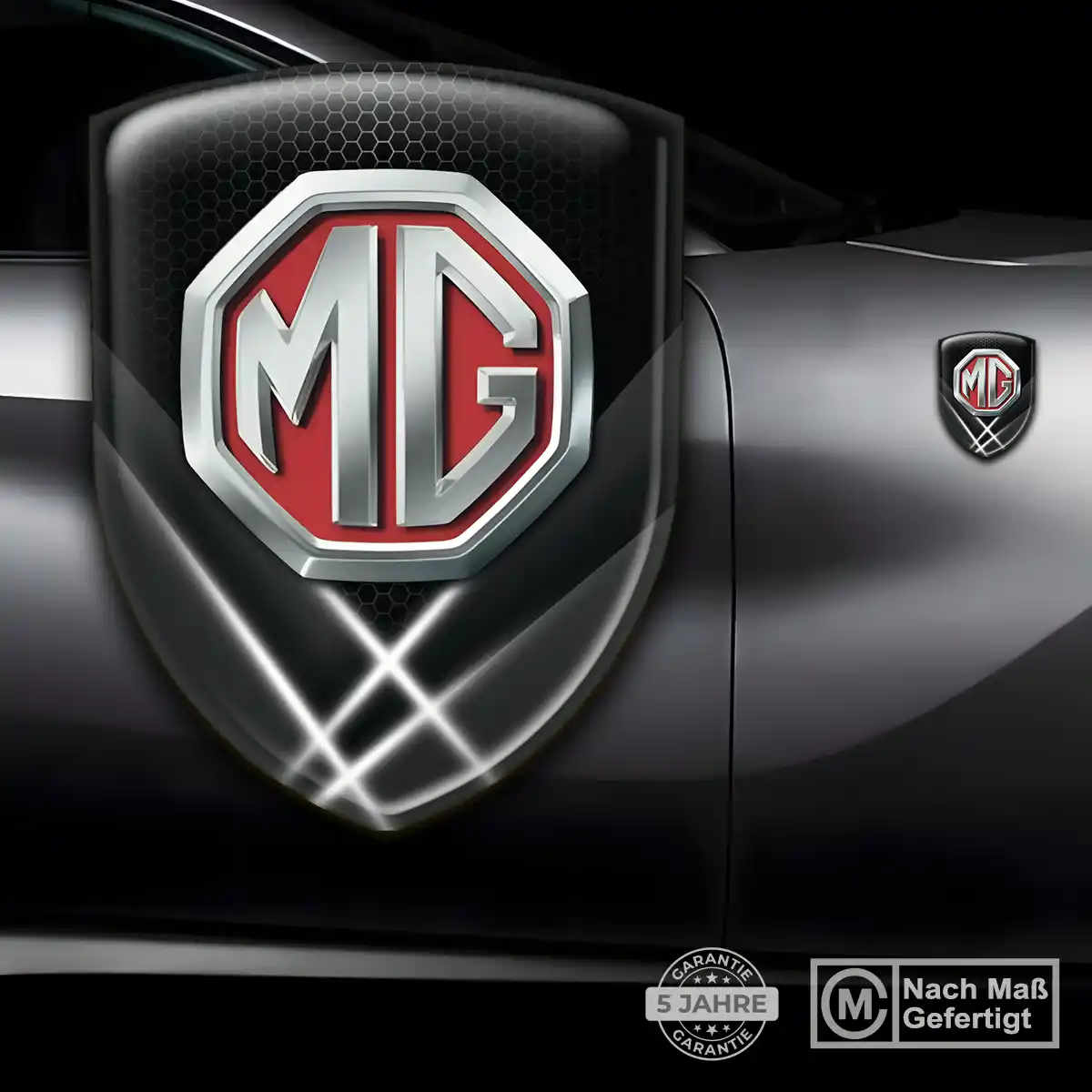 MG Aufkleber Auto Edles Design