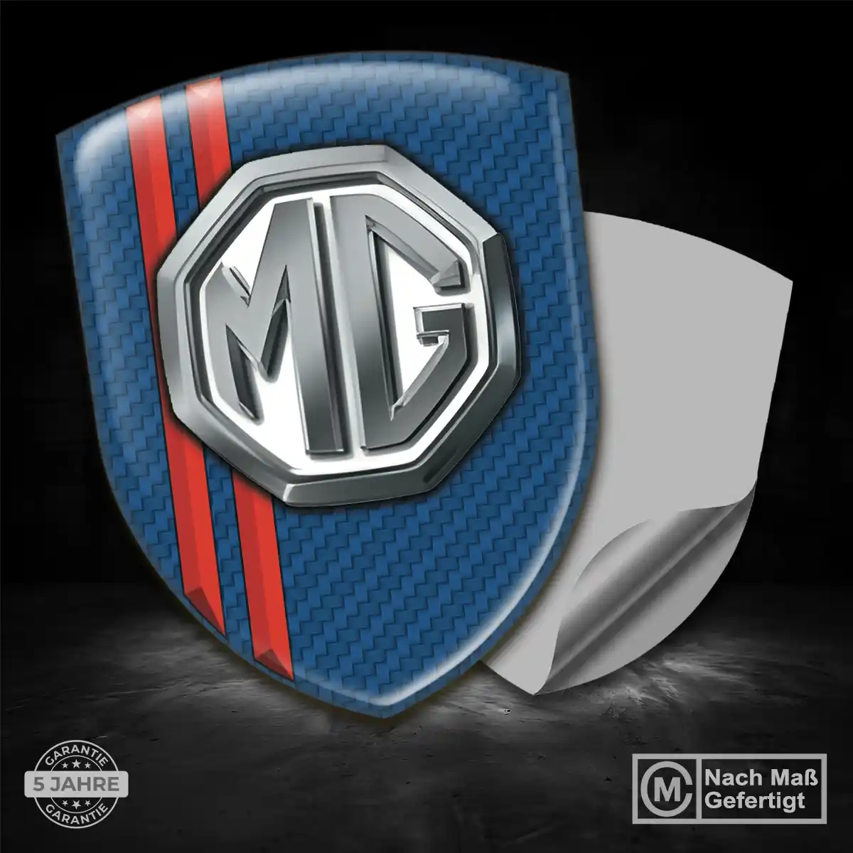MG Aufkleber Auto Limitierte Auflage