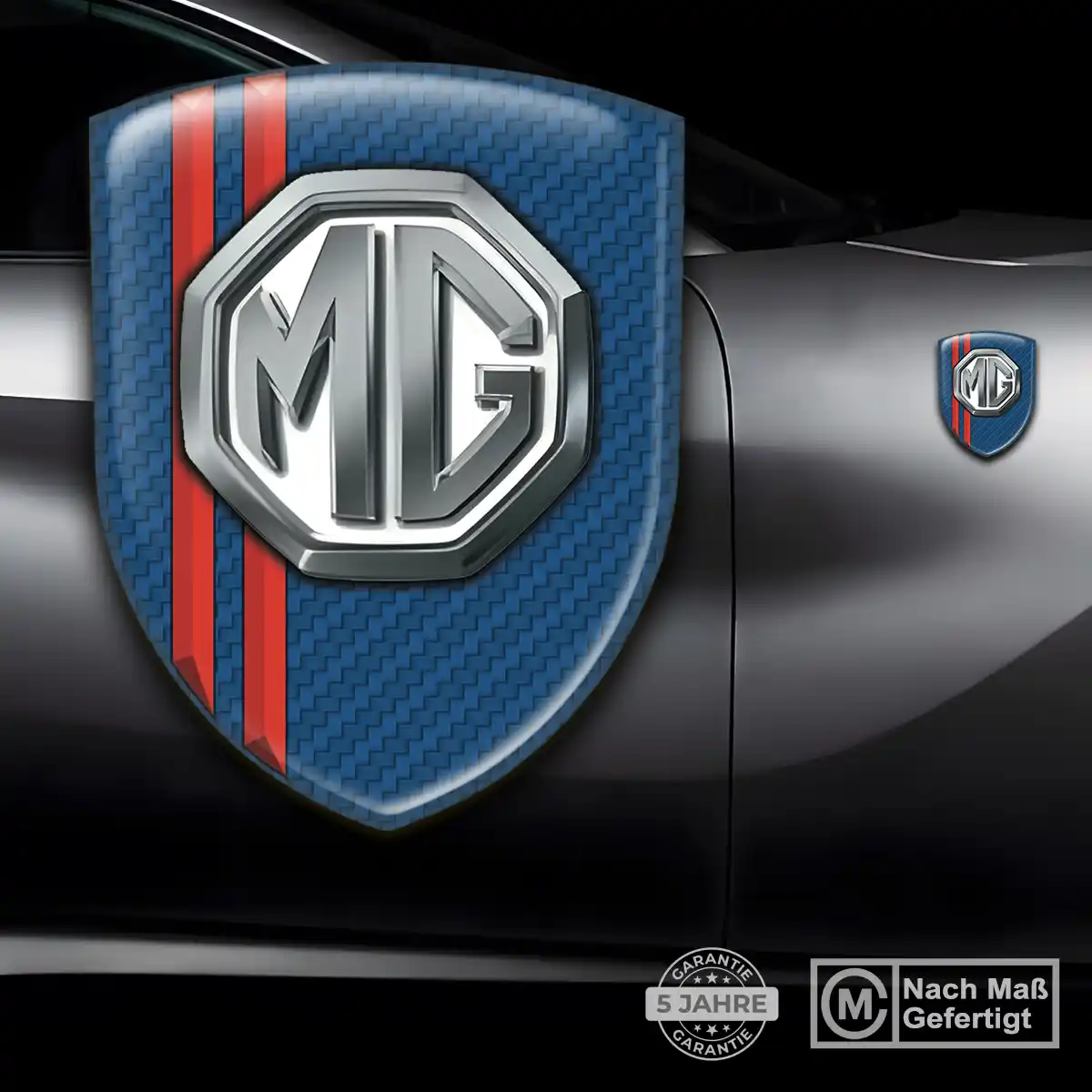 MG Aufkleber Auto Limitierte Auflage