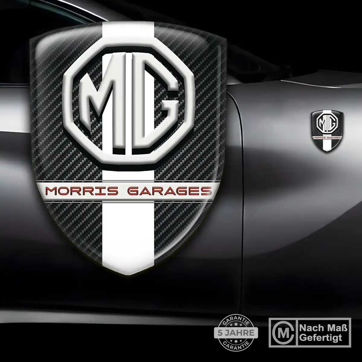 MG Aufkleber Auto Luxus-Edition