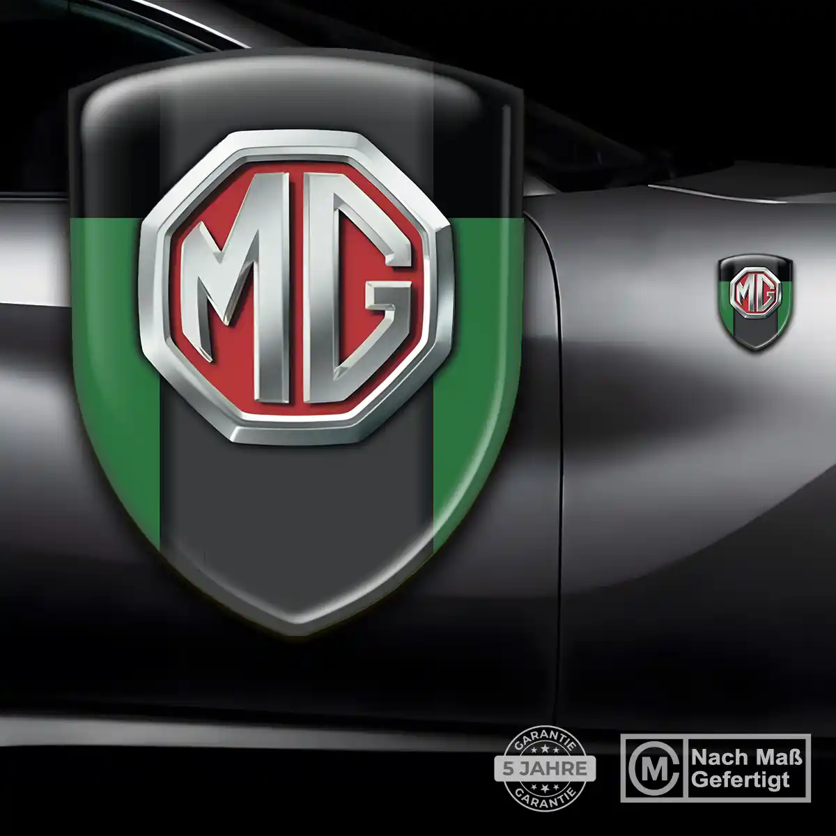 MG Aufkleber Auto Modernes Design