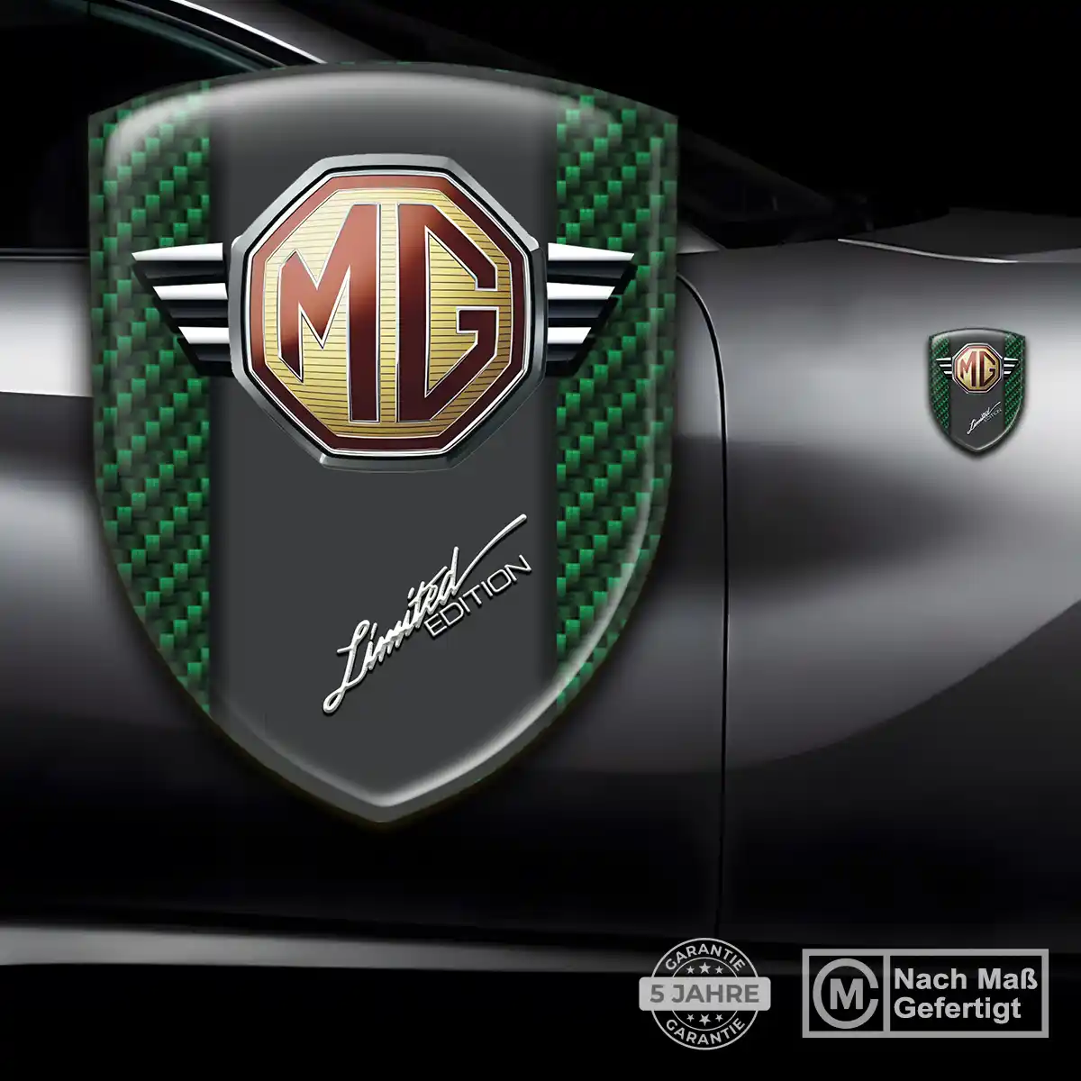 MG Aufkleber Auto Premiumqualität