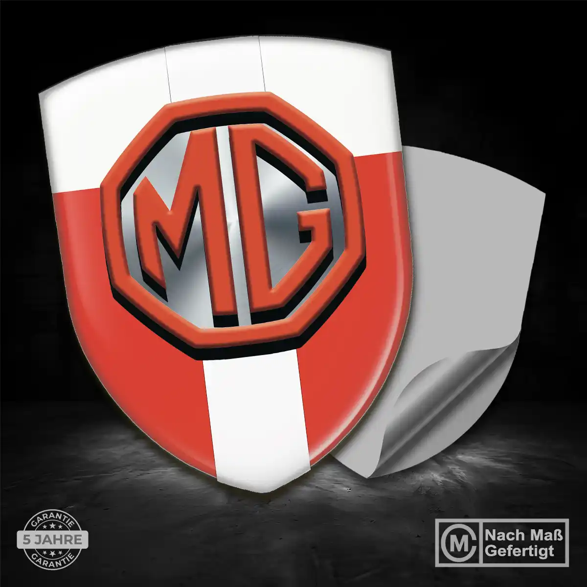 MG Aufkleber Auto Tuningfahrzeug