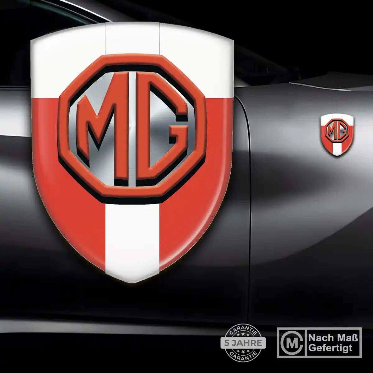 MG Aufkleber Auto Tuningfahrzeug