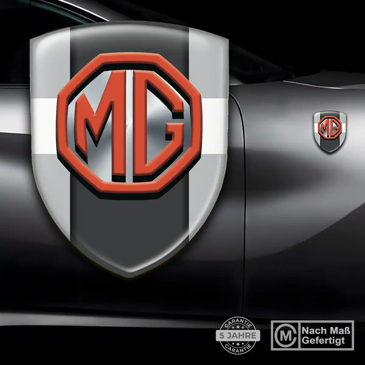 MG Aufkleber Emblem Auto Anspruchsvolles Design