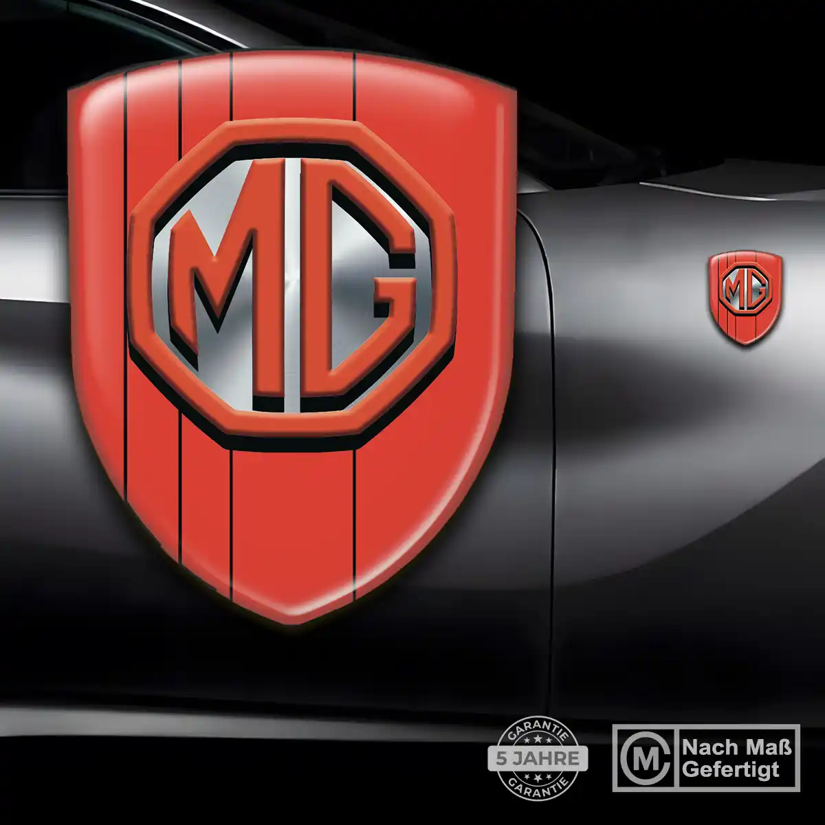MG Aufkleber Emblem Auto Premiumqualität