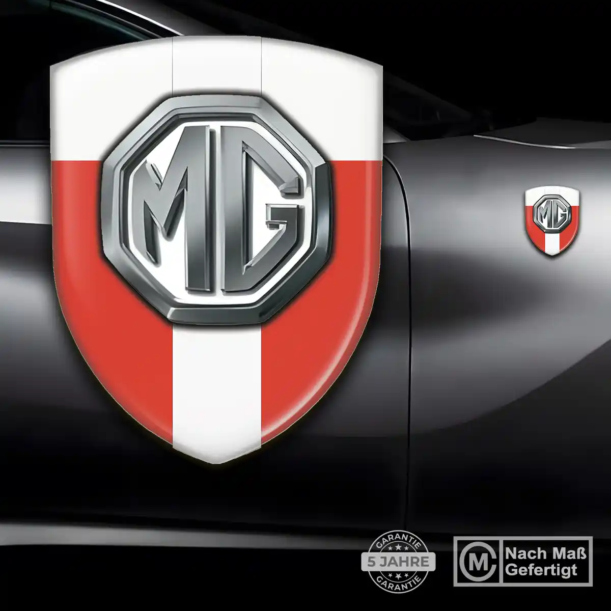 MG Aufkleber Emblem Auto Tuningfahrzeug