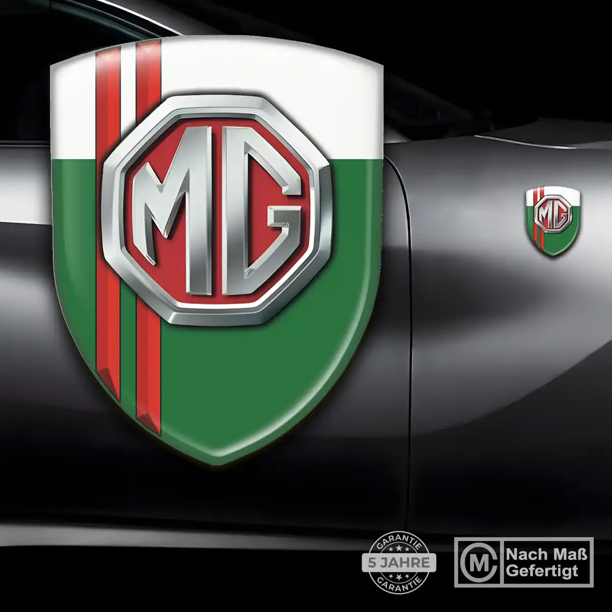 MG Aufkleber Emblem Luxus-Edition