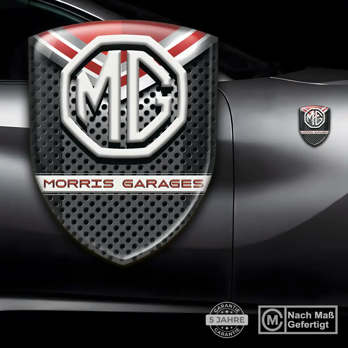 MG Aufkleber Emblem Premium-Edition