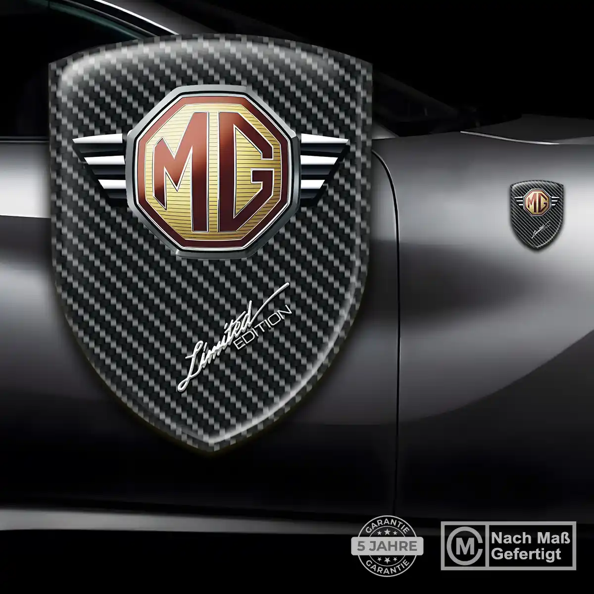 MG Aufkleber Emblem Stilvolles Design