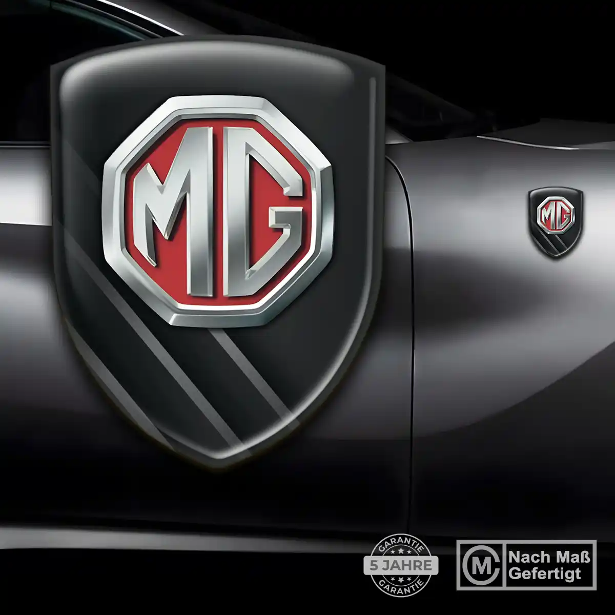 MG Aufkleber Emblem Wappen Auto Markenedition