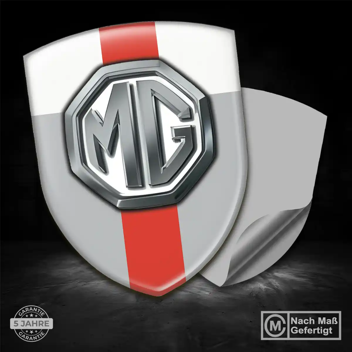 MG Aufkleber Emblem Wappen Auto Modernes Design