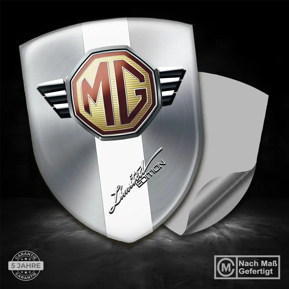 MG Aufkleber Emblem Wappen Auto Premiumqualität