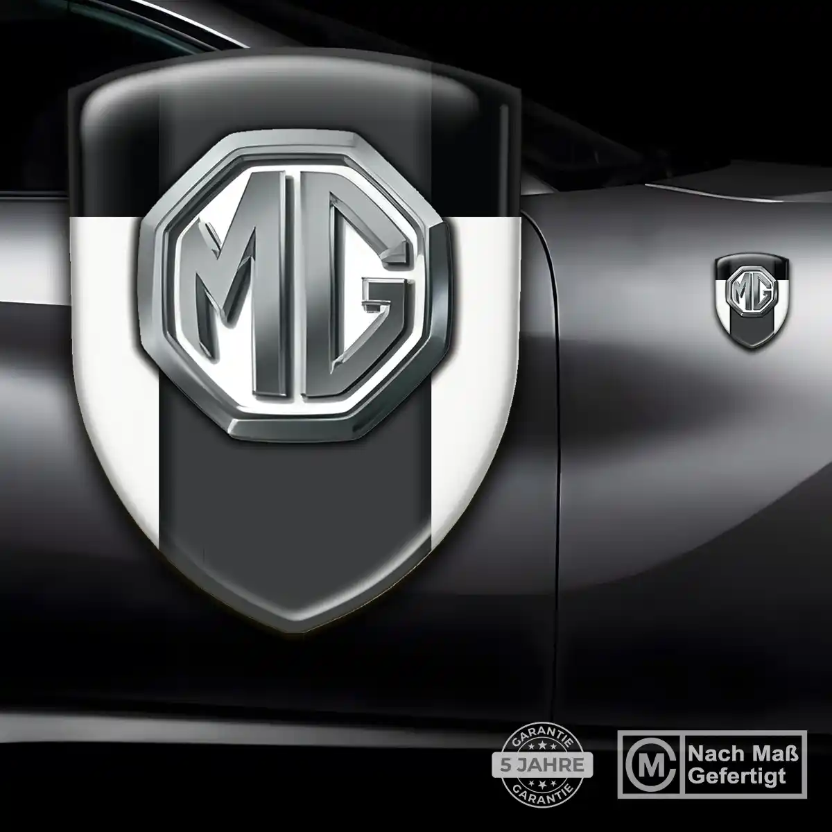 MG Aufkleber Emblem Wappen Erstklassige Qualität