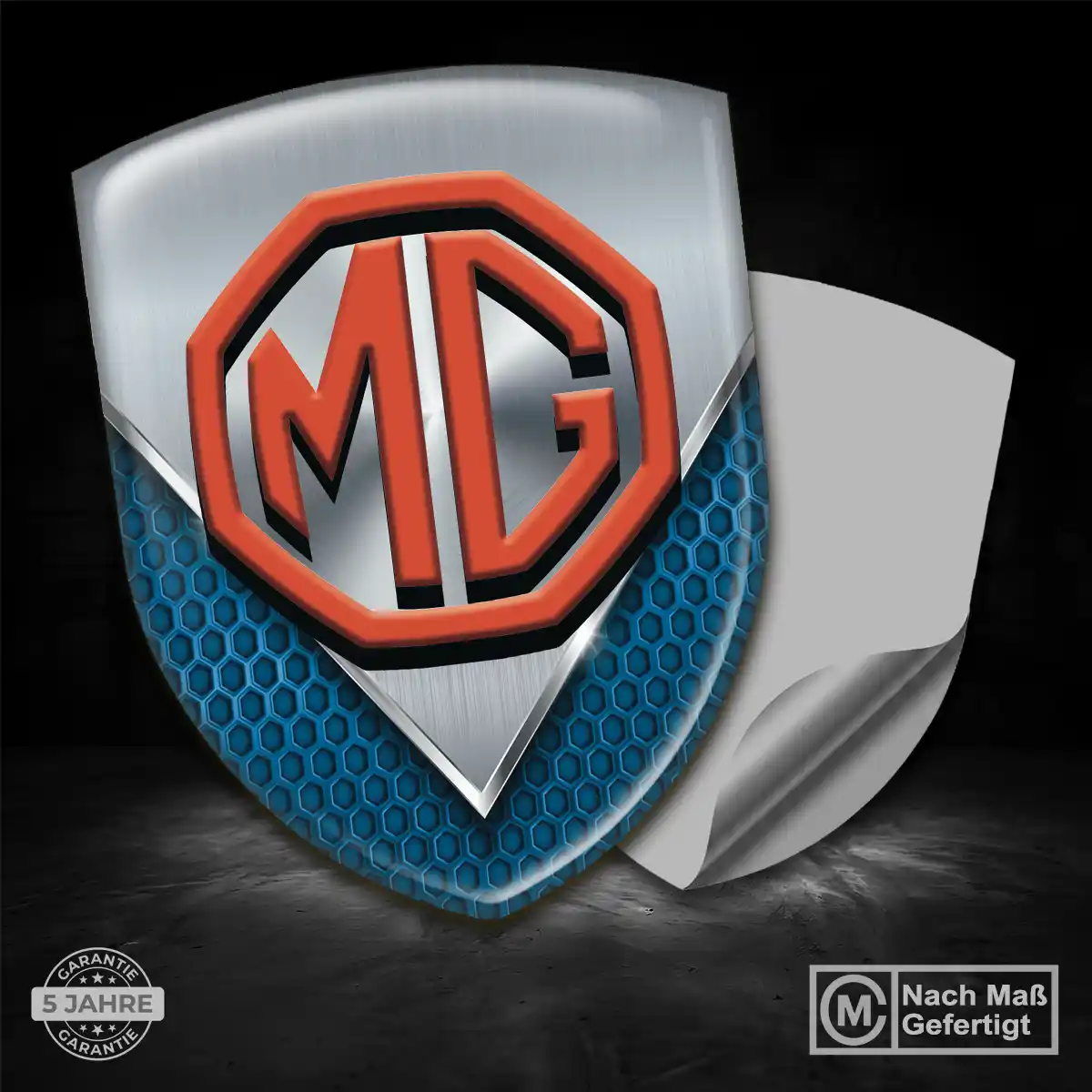 MG Aufkleber Emblem Wappen Exterieurdesign