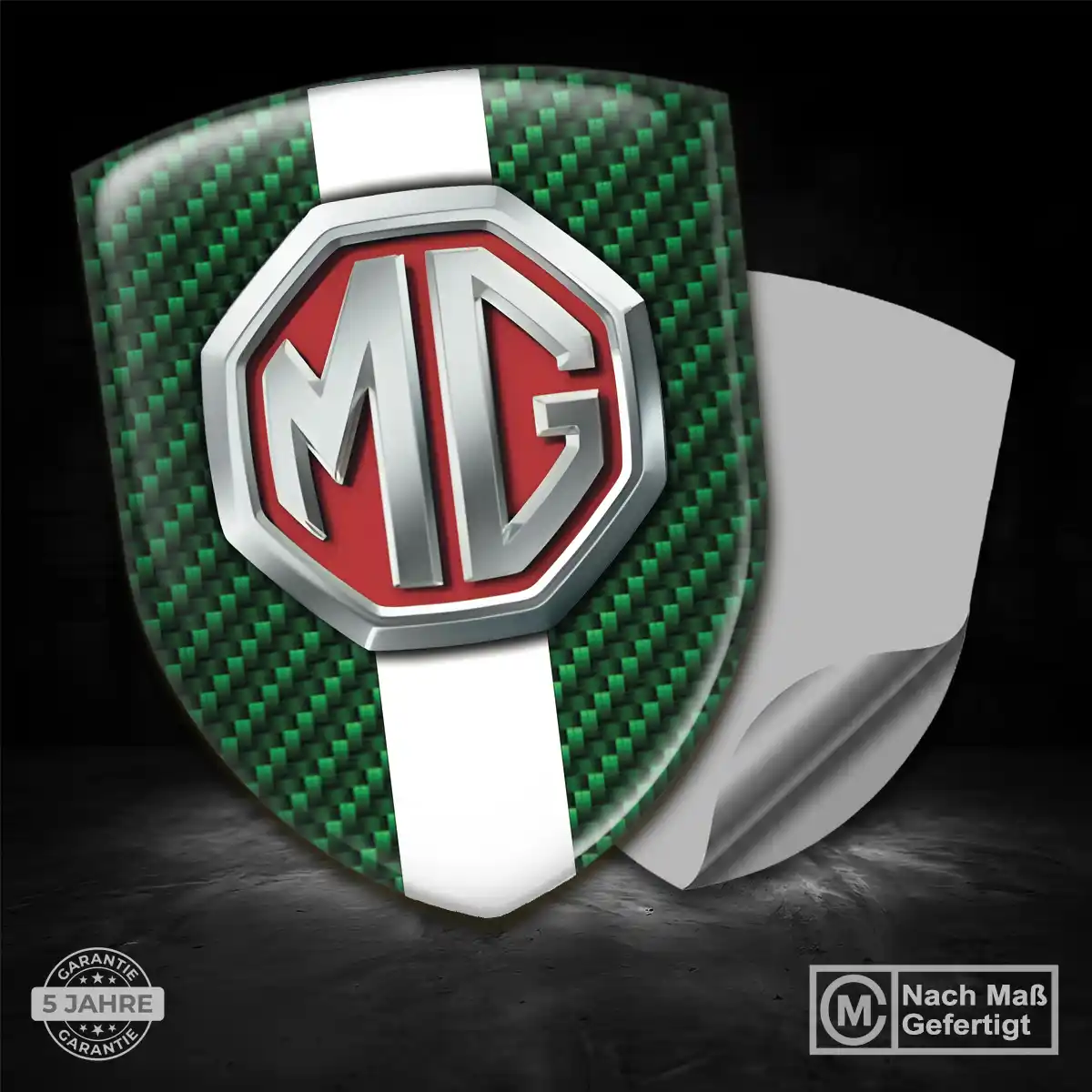 MG Aufkleber Emblem Wappen Hohe Qualität