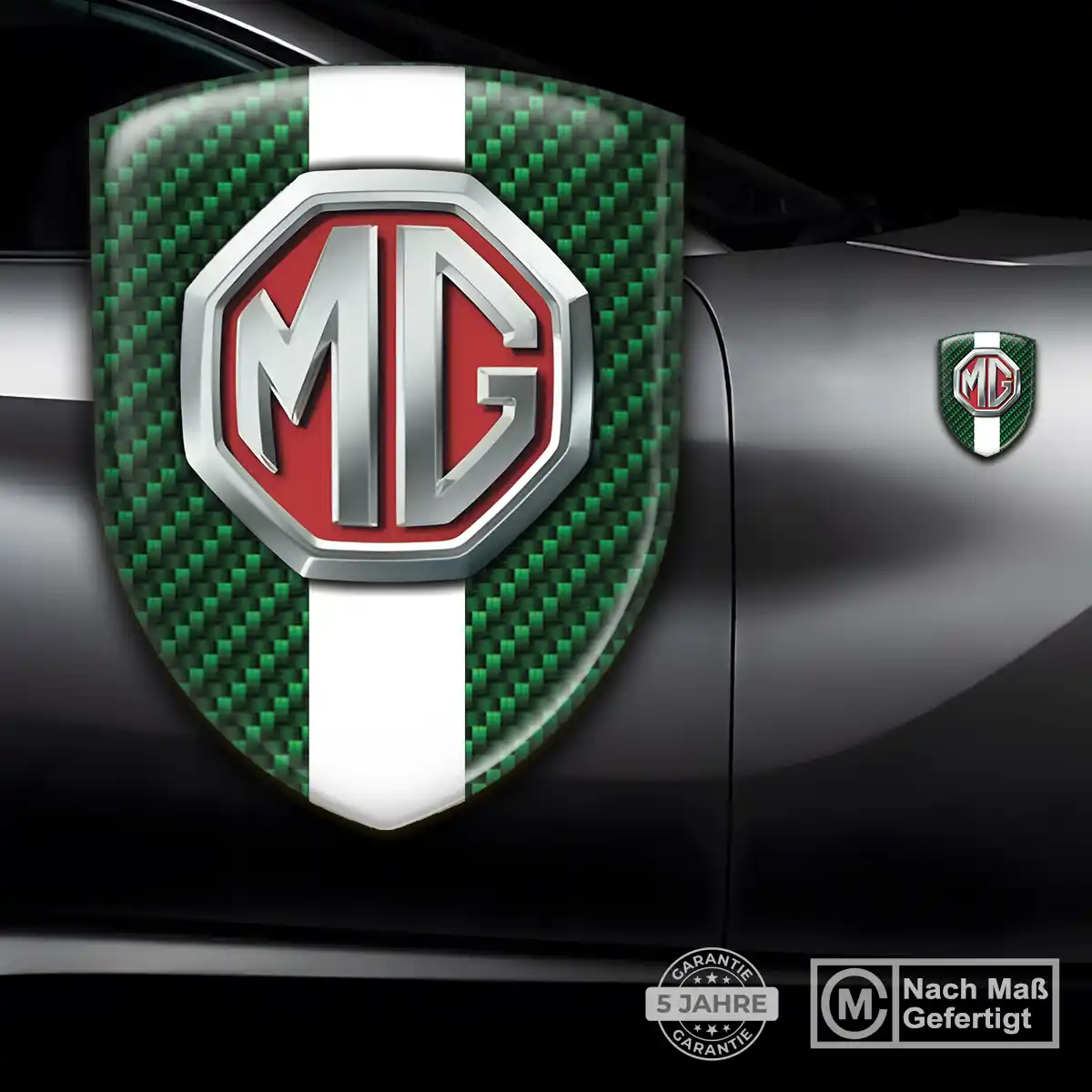 MG Aufkleber Emblem Wappen Hohe Qualität