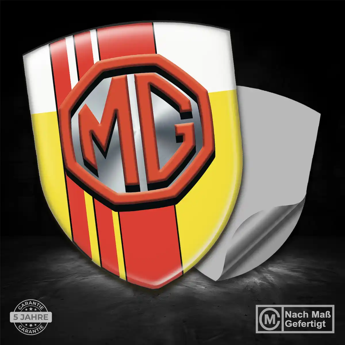 MG Aufkleber Emblem Wappen Limitierte Auflage