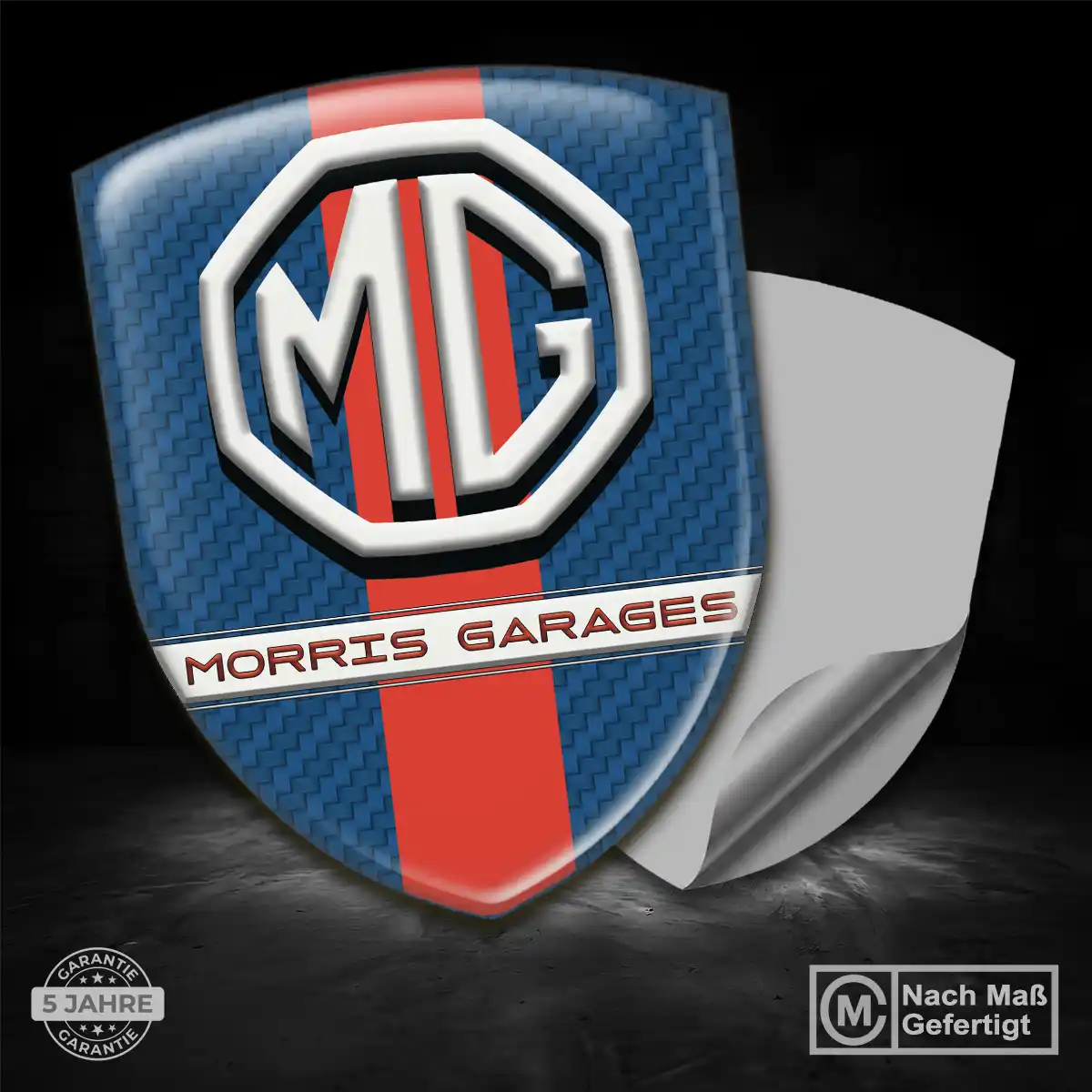 MG Aufkleber Emblem Wappen Luxus-Edition