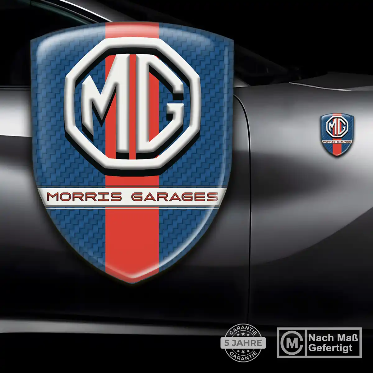 MG Aufkleber Emblem Wappen Luxus-Edition