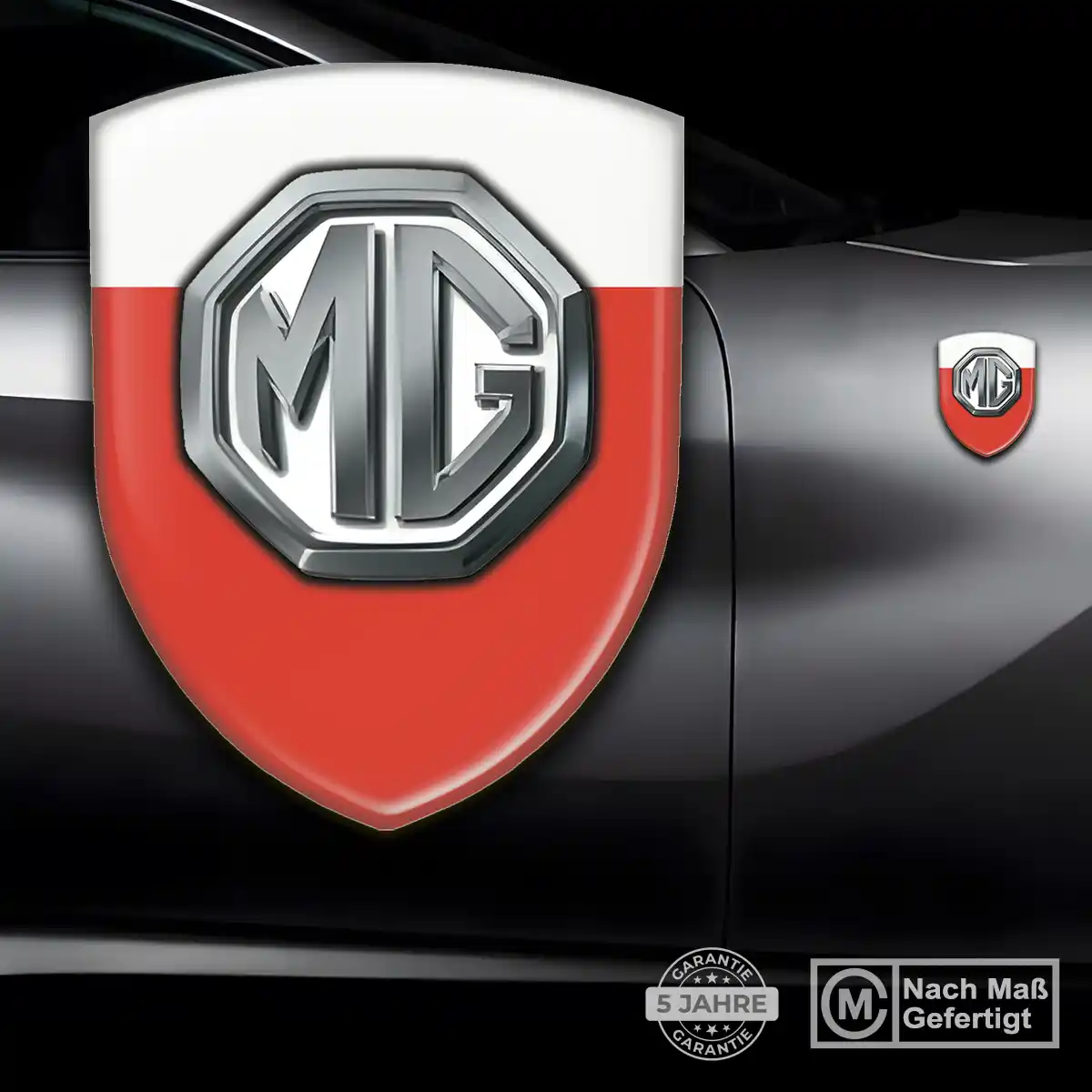 MG Aufkleber Emblem Wappen Markenedition