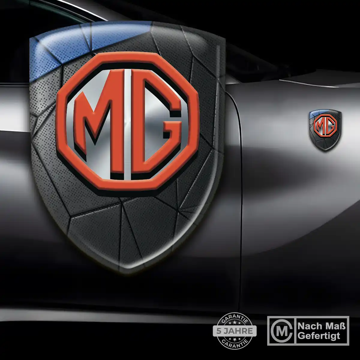 MG Aufkleber Emblem Wappen Premiumqualität