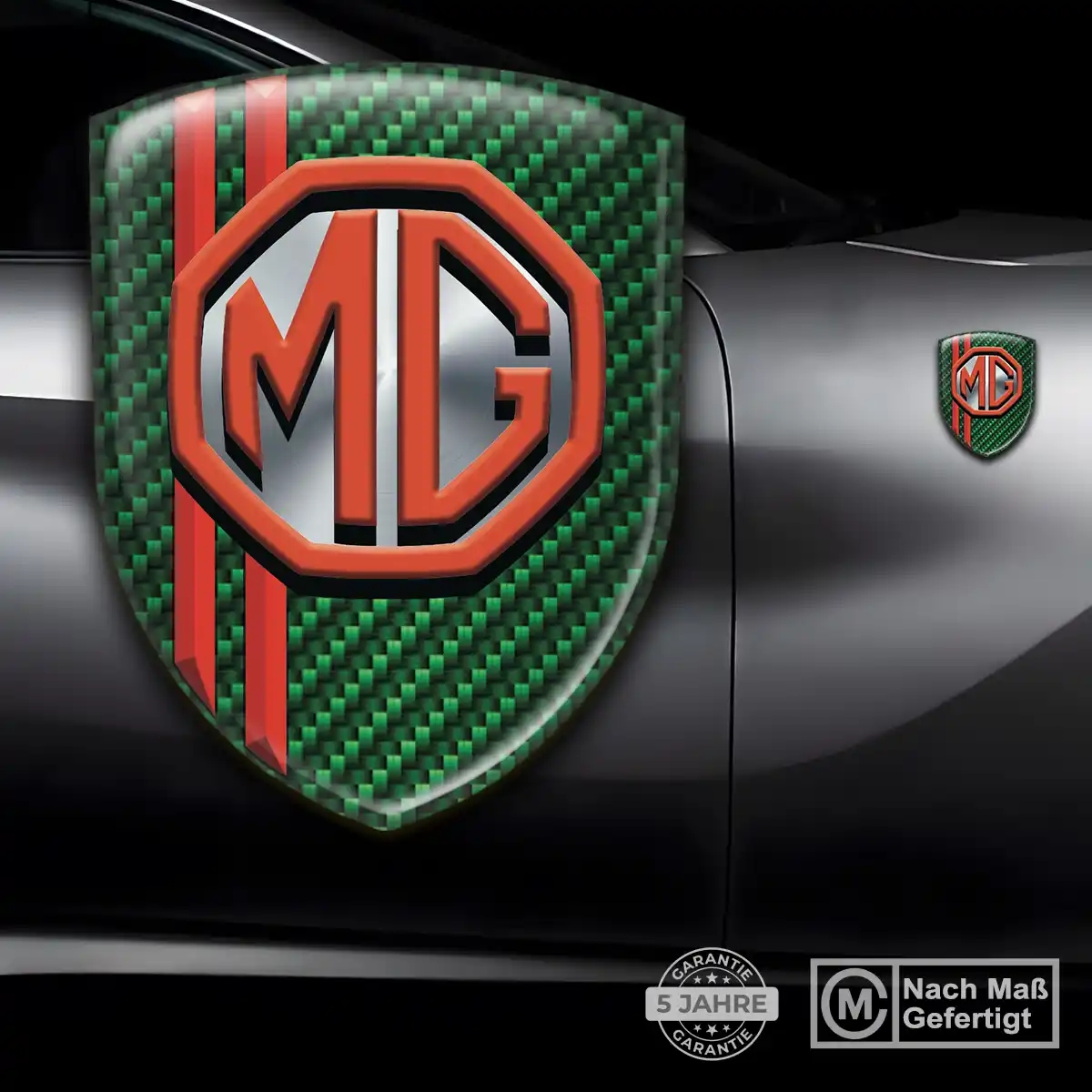 MG Aufkleber Embleme Silikon Auto Hohe Qualität