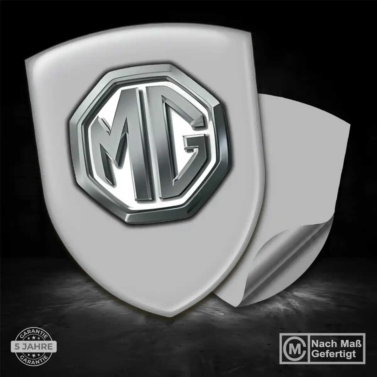 MG Aufkleber Embleme Silikon Auto Luxus-Edition