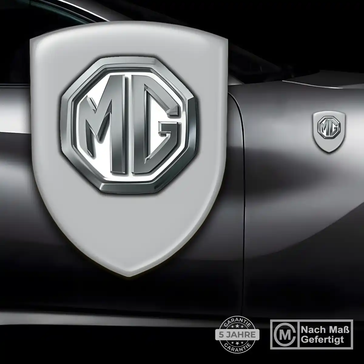 MG Aufkleber Embleme Silikon Auto Luxus-Edition